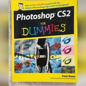 2/$15 - Photoshop CS2 For Dummies Softcover Book